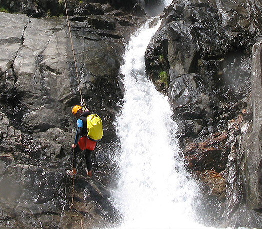 L'aventure du canyoning, sensations fortes