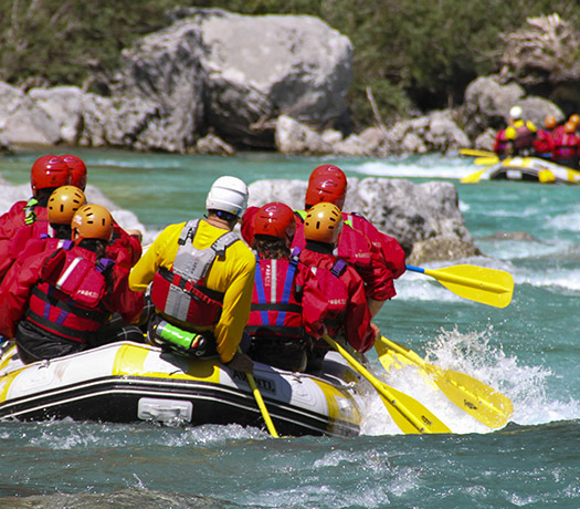 Rafting sur les gorges du Chassezac, Ardèche du sud